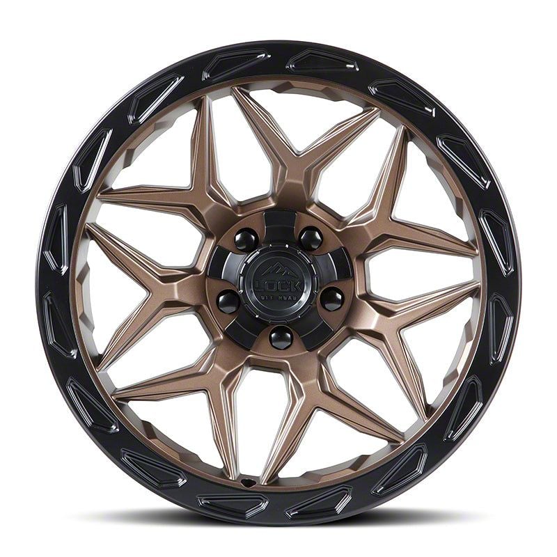Weld Off-Road Jeep Wrangler Cinch Satin Bronze with Satin