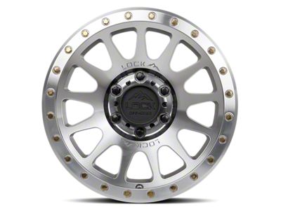Lock Off-Road Yosemite Machining with Clear Coat 6-Lug Wheel; 17x9; 0mm Offset (16-23 Tacoma)