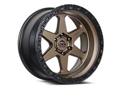 Lock Off-Road Olympus Matte Desert Bronze with Matte Black Ring 6-Lug Wheel; 18x9; 1mm Offset (22-25 Tundra)