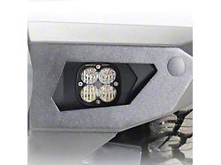 LoD Offroad Black Ops Front Bumper Baja Squadron Light Bezels; Black Texture (21-25 Bronco)