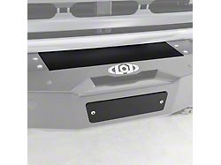 LoD Offroad Black Ops Front Bumper Winch Cover Plate; Bare Steel (21-25 Bronco)