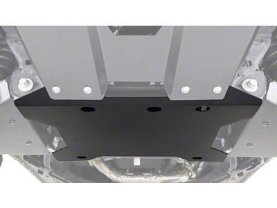LoD Offroad Black Ops Front Differential Skid Plate; Black Texture (21-25 Bronco)