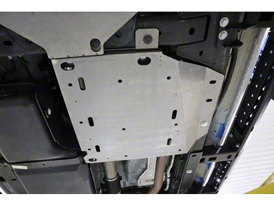 LoD Offroad Black Ops Transfer Case Skid Plate; Black Texture (21-25 Bronco)