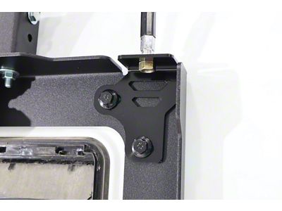LoD Offroad CB Antenna Mount for Destroyer Tire Carrier; Black Texture (21-25 Bronco)