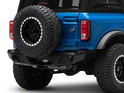 LoD Offroad Destroyer Rear Bumper; Black Texture (21-25 Bronco, Excluding Raptor)