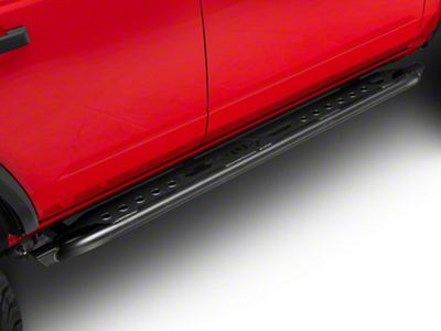 LoD Offroad Signature Series Rocksliders; Black Texture (21-25 Bronco 4-Door)