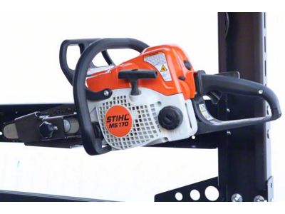 LoD Offroad Black Ops Bed Rack Chainsaw Mount; Black Texture (20-25 Jeep Gladiator JT)