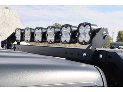 LoD Offroad Black Ops Bed Rack Light Bar Mount; Black Texture (20-25 Jeep Gladiator JT)
