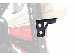 LoD Offroad Black Ops Bed Rack Load Bar Tie Downs; Black Texture (20-25 Jeep Gladiator JT)