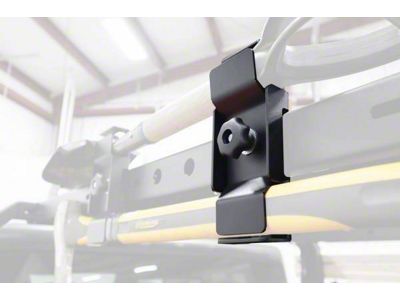 LoD Offroad Black Ops Bed Rack Trail Tool Single Mount; Black Texture (20-25 Jeep Gladiator JT)