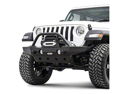 LoD Offroad Destroyer Mid-Width Front Bumper; Black Texture (20-25 Jeep Gladiator JT)