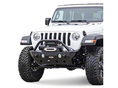 LoD Offroad Destroyer Shorty Front Bumper; Black Texture (20-25 Jeep Gladiator JT)
