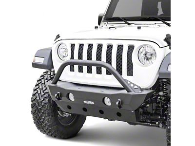 LoD Offroad Destroyer Shorty Front Bumper with Bull Bar; Black Texture (20-25 Jeep Gladiator JT)