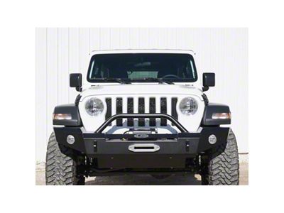 LoD Offroad Signature Series Full Width Front Bumper; Black Texture (20-25 Jeep Gladiator JT)