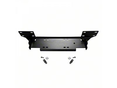 LoD Offroad Signature Series Winch Plate; Black Texture (20-25 Jeep Gladiator JT)