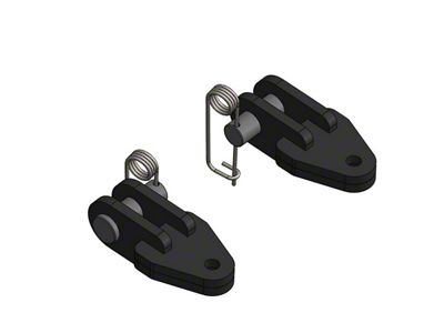 LoD Offroad Tow Bar Adapters for Blue Ox Tow Bar (20-25 Jeep Gladiator JT)