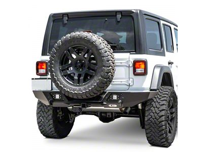 LoD Offroad Destroyer Full-Width Rear Bumper; Black Texture (18-25 Jeep Wrangler JL)