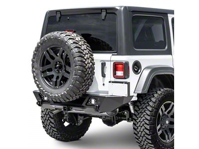 LoD Offroad Destroyer Shorty Rear Bumper; Black Texture (18-25 Jeep Wrangler JL)