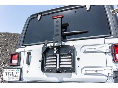 LoD Offroad Destroyer Third Brake Light Mount; Black Texture (18-25 Jeep Wrangler JL)