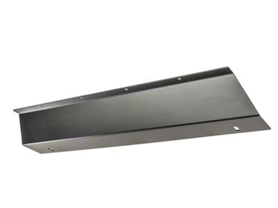 LoD Offroad Signature Series Shorty Bumper Bolt-on Skid Plate; Black Texture (07-18 Jeep Wrangler JK)