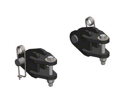 LoD Offroad Tow Bar Adapters for Roadmaster Falcon Series Tow Bar (07-25 Jeep Wrangler JK & JL)