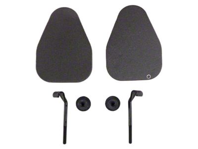 Longview Towing Mirror Replacement Mounting Kit for LVT-1400, LVT-2100 and LVT-3400A (99-04 Jeep Grand Cherokee WJ)