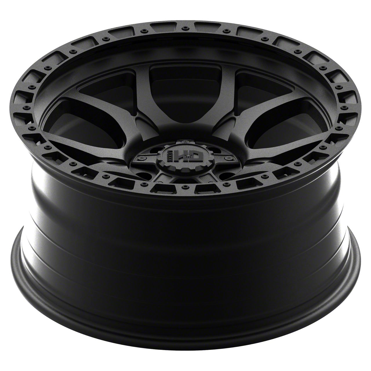 Luxxx HD Tundra LHD-40 Satin Black 6-Lug Wheel; 20x9; 0mm Offset