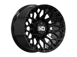 Luxxx HD LHD-45 Gloss Black 6-Lug Wheel; 20x9; 0mm Offset (22-26 Tundra)