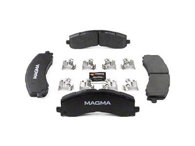 Magma Brakes Premium Ceramic Brake Pads; Front Pair (22-25 Bronco Raptor)