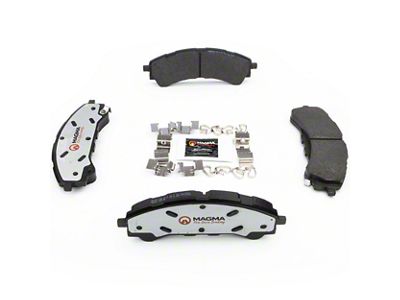 Magma Brakes Pro-Series Ceramic Brake Pads; Front Pair (21-25 Bronco, Excluding Raptor)