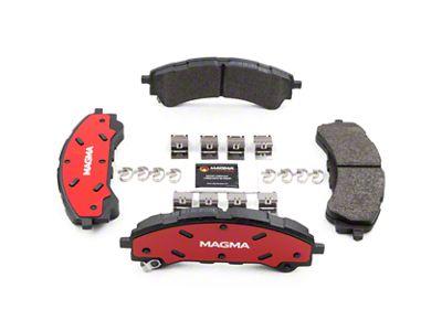 Magma Brakes Severe Duty Semi-Metallic Brake Pads; Front Pair (21-25 Bronco, Excluding Raptor)