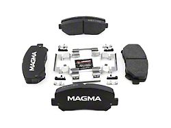 Magma Brakes Premium Ceramic Brake Pads; Front Pair (14-18 Jeep Cherokee KL w/ Single Piston Front Calipers)