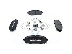 Magma Brakes Premium Ceramic Brake Pads; Front Pair (16-23 Jeep Cherokee KL w/ Dual Piston Front Calipers)