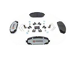 Magma Brakes Pro-Series Ceramic Brake Pads; Front Pair (16-23 Jeep Cherokee KL w/ Dual Piston Front Calipers)