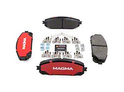 Magma Brakes Severe Duty Semi-Metallic Brake Pads; Front Pair (16-23 Jeep Cherokee KL w/ Dual Piston Front Calipers)