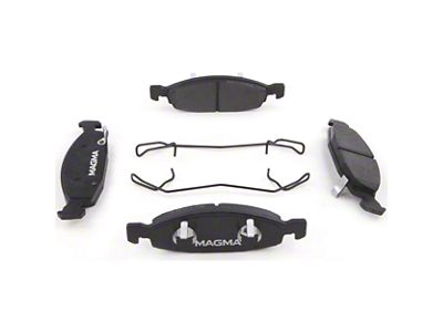 Magma Brakes Premium Ceramic Brake Pads; Front Pair (99-02 Jeep Grand Cherokee WJ w/ Teves Calipers)