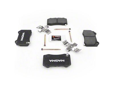 Magma Brakes Premium Ceramic Brake Pads; Rear Pair (06-17 Jeep Grand Cherokee WK & WK2 SRT, SRT8)