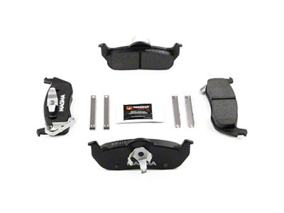 Magma Brakes Premium Ceramic Brake Pads; Rear Pair (05-10 Jeep Grand Cherokee WK, Excluding SRT8)