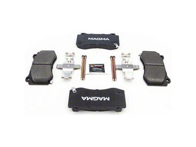 Magma Brakes Premium Semi-Metallic Brake Pads; Front Pair (06-10 Jeep Grand Cherokee WK SRT8)