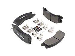 Magma Brakes Premium Semi-Metallic Brake Pads; Front Pair (99-02 Jeep Grand Cherokee WJ w/ Akebono Calipers; 03-04 Jeep Grand Cherokee WJ)