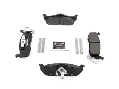 Magma Brakes Premium Semi-Metallic Brake Pads; Rear Pair (05-10 Jeep Grand Cherokee WK, Excluding SRT8)