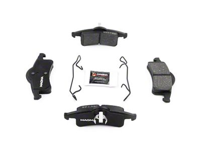 Magma Brakes Premium Semi-Metallic Brake Pads; Rear Pair (99-04 Jeep Grand Cherokee WJ)