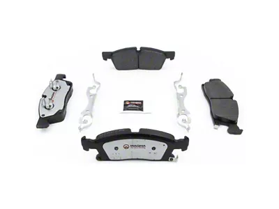 Magma Brakes Pro-Series Ceramic Brake Pads; Front Pair (13-16 Jeep Grand Cherokee WK2 w/ Vented Rear Rotors, Excluding SRT & SRT8)