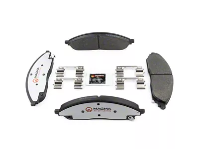 Magma Brakes Pro-Series Ceramic Brake Pads; Front Pair (22-25 Jeep Grand Cherokee WL w/ BRF/BRY Brake Code)