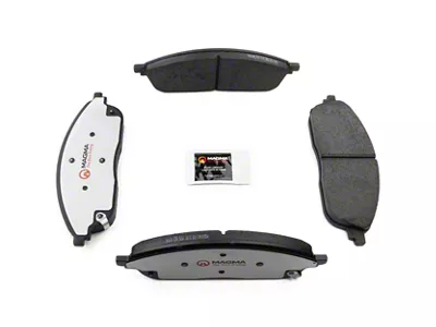 Magma Brakes Pro-Series Ceramic Brake Pads; Front Pair (22-25 Jeep Grand Cherokee WL w/ BR1/BR2/BR8 Brake Code)