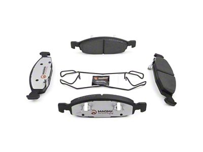 Magma Brakes Pro-Series Ceramic Brake Pads; Front Pair (99-02 Jeep Grand Cherokee WJ w/ Teves Calipers)