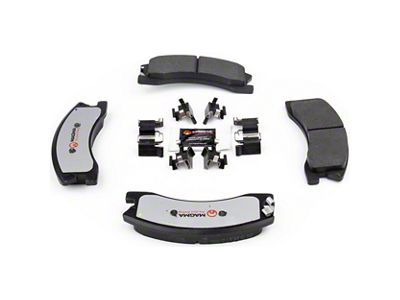 Magma Brakes Pro-Series Ceramic Brake Pads; Front Pair (99-02 Jeep Grand Cherokee WJ w/ Akebono Calipers; 03-04 Jeep Grand Cherokee WJ)