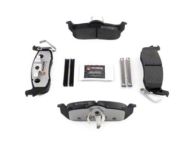 Magma Brakes Pro-Series Ceramic Brake Pads; Rear Pair (05-10 Jeep Grand Cherokee WK, Excluding SRT8)