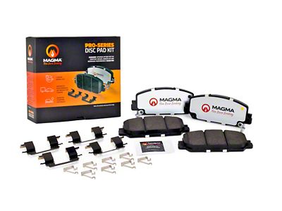 Magma Brakes Pro-Series Ceramic Brake Pads; Rear Pair (22-25 Jeep Grand Cherokee WL w/ BR1/BR2/BR8 Brake Code)