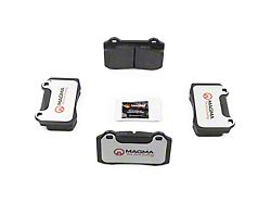 Magma Brakes Pro-Series Ceramic Brake Pads; Rear Pair (17-18 Jeep Grand Cherokee WK2 SRT, Trackhawk)